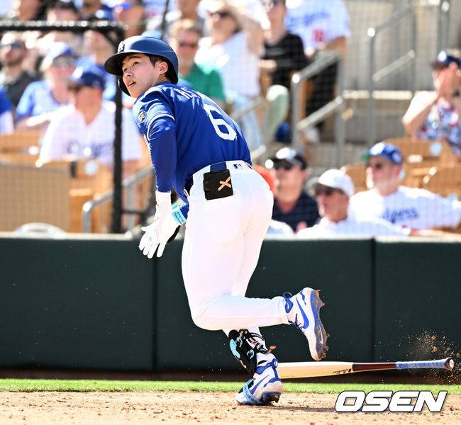 '안타-안타-2루타-안타-안타-안타' 6타석 연속 안타 폭주, 김혜성 타율 5할-OPS 1.071 무력시위...이래도 ML 콜업 없을까