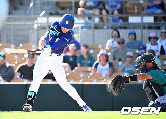 '안타-안타-2루타-안타-안타-안타' 6타석 연속 안타 폭주, 김혜성 타율 5할-OPS 1.071 무력시위...이래도 ML 콜업 없을까