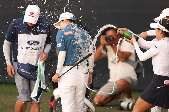 올 시즌 LPGA투어는 ‘효주 타임’…‘돌아온 골프 천재’ 김효주, 포드 챔피언십 2연패
