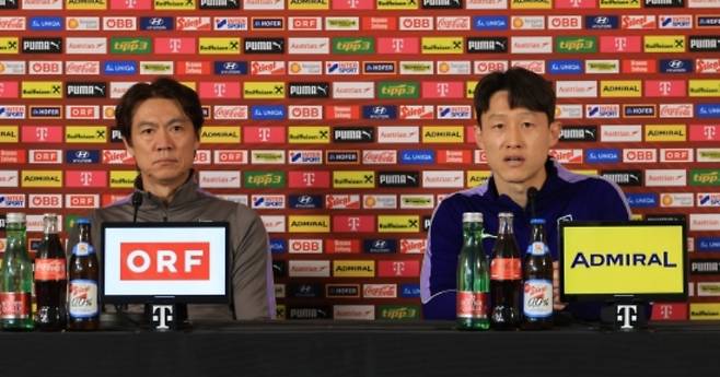 홍명보 감독, 손흥민·이재성·이강인 전부 꺼낸다…오스트리아전 선발 출격 확정→