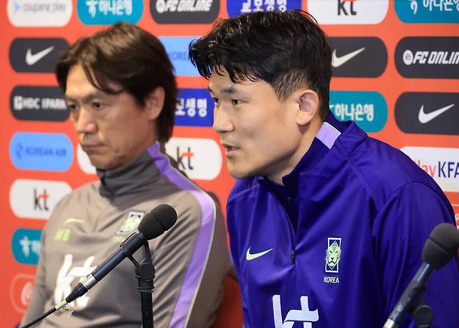 '소속팀에선 아무도 안 쓰는 3백' 김민재의 폭탄 발언, 솔직 내부 진단이었다...아직도 갈피 못 잡은 홍명보호