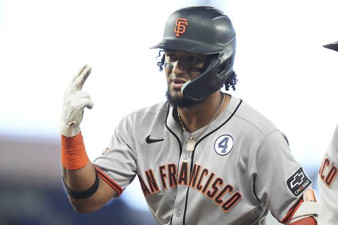 헤이더 영입→이정후 우익수 이동, 결국…입지 잃은 마토스, SF에서 밀워키로 전격 트레이드