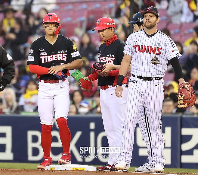 김도영 탐욕 스윙 논란? 이범호 선 그었다 “그런 날이 있는 것”… 곧바로 LG 울리는 속죄포 터뜨렸다