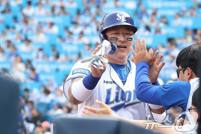 '42세 3개월 15일' 삼성 최형우, 추신수 넘어 최고령 홈런 신기록