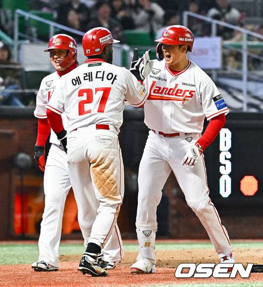 ‘이적 첫 안타가 홈런’ 개막 12타석 무안타 탈출한 베테랑 홈런타자 “정말 후련합니다” [오!쎈 인천]