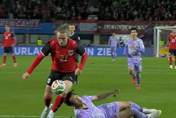 '월드컵서도 이럴건가'... 친선전이라 다행인 백승호-이한범 '호러 실책'[스한 스틸컷]