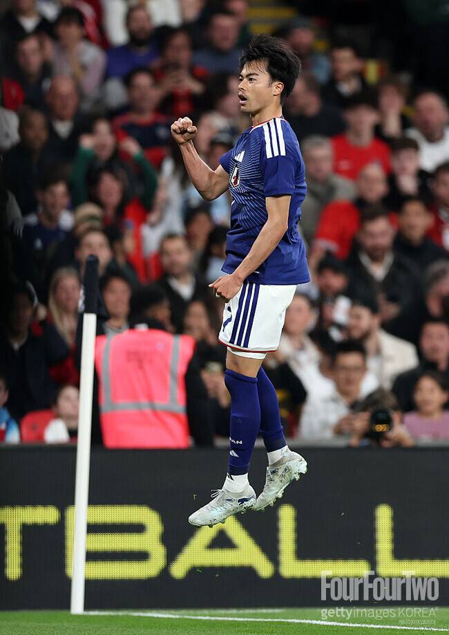 [442.review] ‘일본 축구 대이변’ 결국 잉글랜드까지 꺾었다…웸블리서 깜짝 1-0 승