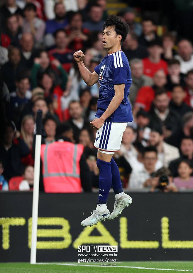 축구 역사상 초대형 이변 발생…일본, 월드컵 우승 자신 → 웸블리에서 잉글랜드까지 잡았다 '미토마 결승골' 1-0 승리