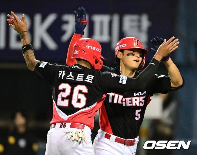 최형우 생각 안 나겠네…‘4할 타율’ 김도영 앞에 ‘5할 타율’ 외인 복덩이, “너무 좋다. 너무 잘해주고 있다”