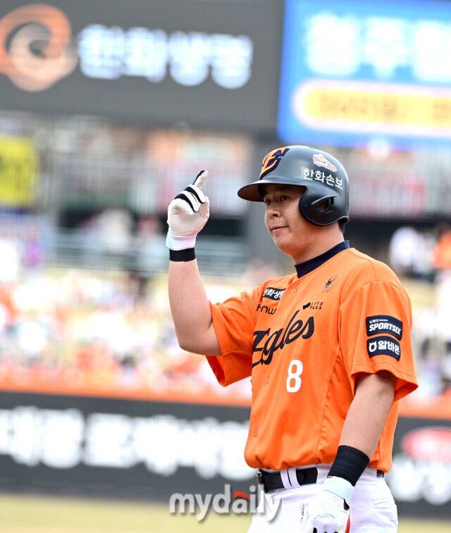 '화이트-엄상백-강재민-최유빈 말소' 한화 라인업 공개, '5연타석 삼진' 노시환 4번타자 믿는다…