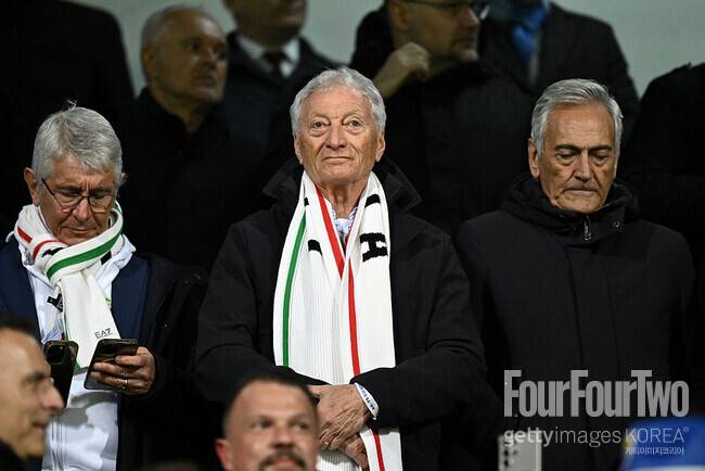 끝내 축구협회장 사퇴하나...'사상 초유 재앙' 이탈리아 3연속 WC 탈락에 사퇴 압박→비상 총회 소집
