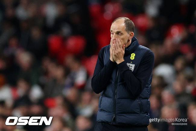 '모리야스 일본에 0-1 패배' 잉글랜드, 현지서