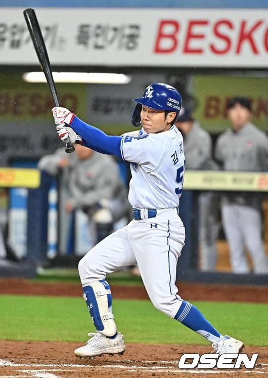 3출루+2타점+슈퍼 캐치, 못하는 게 없는 리드오프 김지찬, 모두가 그에게 공 돌렸다 [오!쎈 대구]