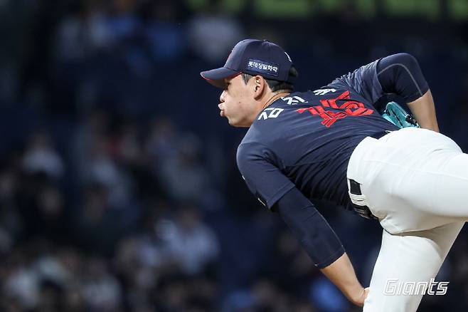아.. 김진욱 잘했는데. 1아웃을 못잡아서 → 통한의 5회. 선발승은 커녕 승리가 증발했다