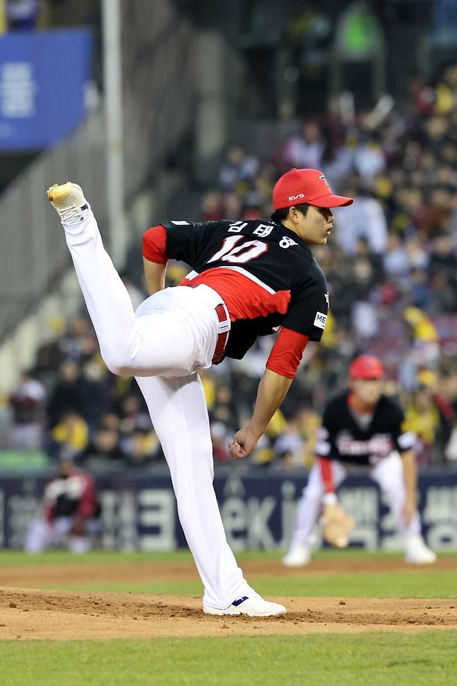 '154㎞' KIA 차세대 에이스는 천재인가… 신무기 일주일 만에 완성이라니, 슈퍼스타 자질 보인다