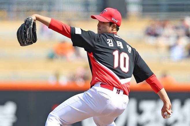 '154㎞' KIA 차세대 에이스는 천재인가… 신무기 일주일 만에 완성이라니, 슈퍼스타 자질 보인다