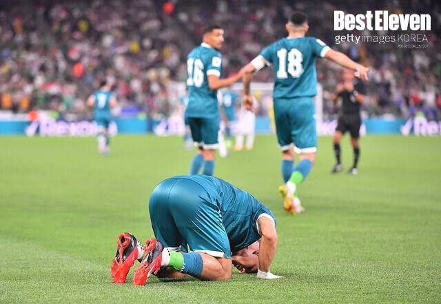 조유민 얼굴 걷어차고 퇴장→한국에 승점 바쳤던 이라크 공격수 알 하마디의 대반전, 월드컵 본선행 영웅 됐다