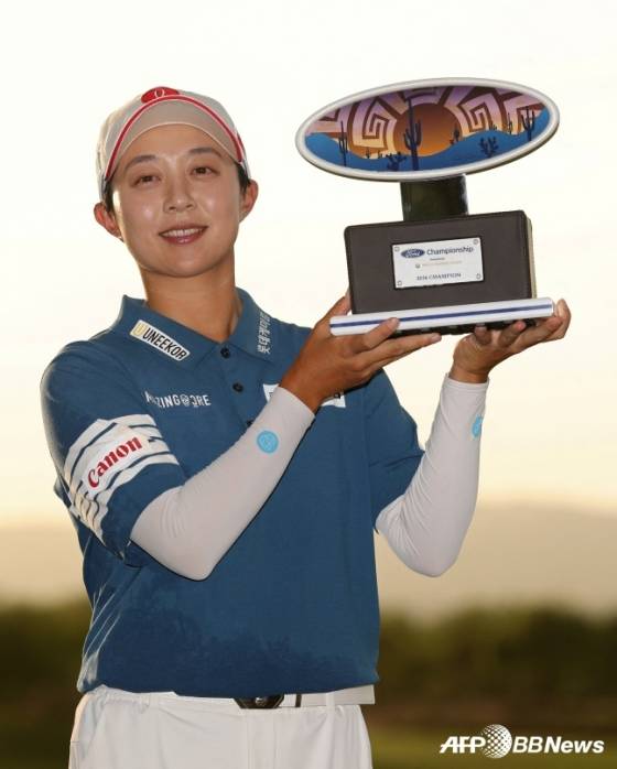'역대급 상승세' 김효주, LPGA 13년 만의 대기록 순항... 무려 3주 연속 우승 '파란불'