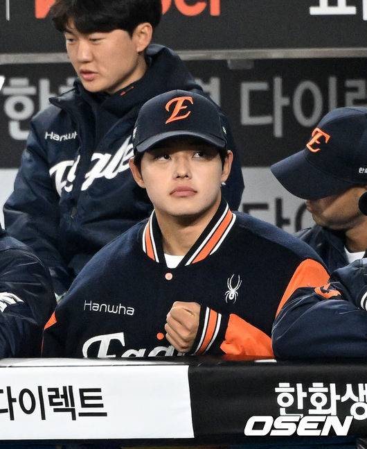 ‘만루포 악몽’ 문동주 비화 공개, 4이닝 5실점 무너졌는데 명장 왜 감쌌나 “원래 예정은 3이닝, 팀에 도움 됐다” [오!쎈 잠실]