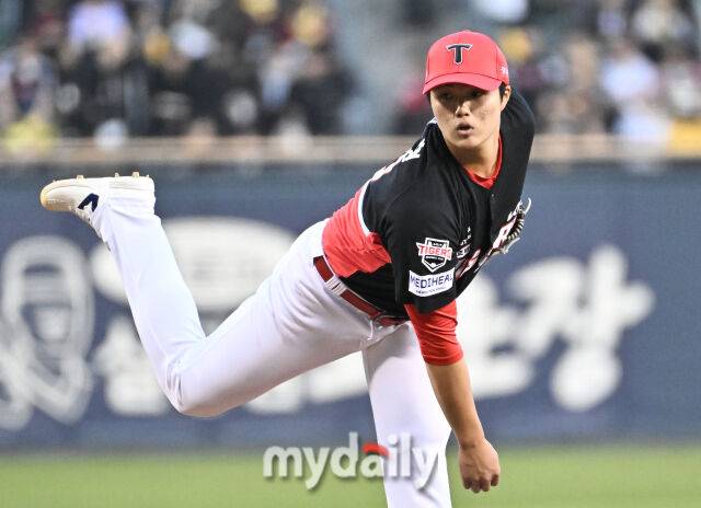 “저 정도 선발투수 찾는 것 쉽지 않다” KIA 20세 5선발이 롯데 감독보다 유명해지나…154km 쾅, 킥 체인지에 스위퍼까지