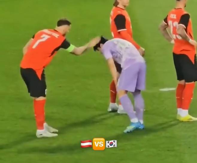 기분 나쁠 정도로 뒤통수 가격당한 '국가대표' 설영우, 그래도 참았다 '왜?'