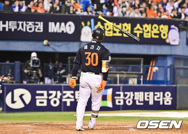 “한화 2위 해서 슬펐다” 분노의 스윙인가, 21시간30분 걸려 한국행→타율 1위 됐다 “홈런보다 승리가 더 기뻐”