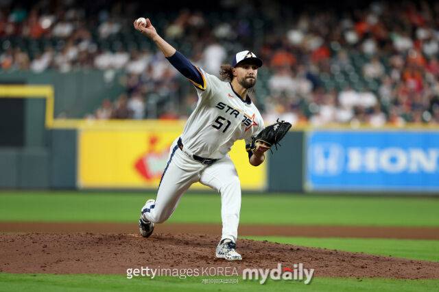 '역수출 신화 가자' 와이스 불펜서 승승장구, 애슬레틱스전 3이닝 KK 무실점→2G 연속 무실점 'ERA 1.50'