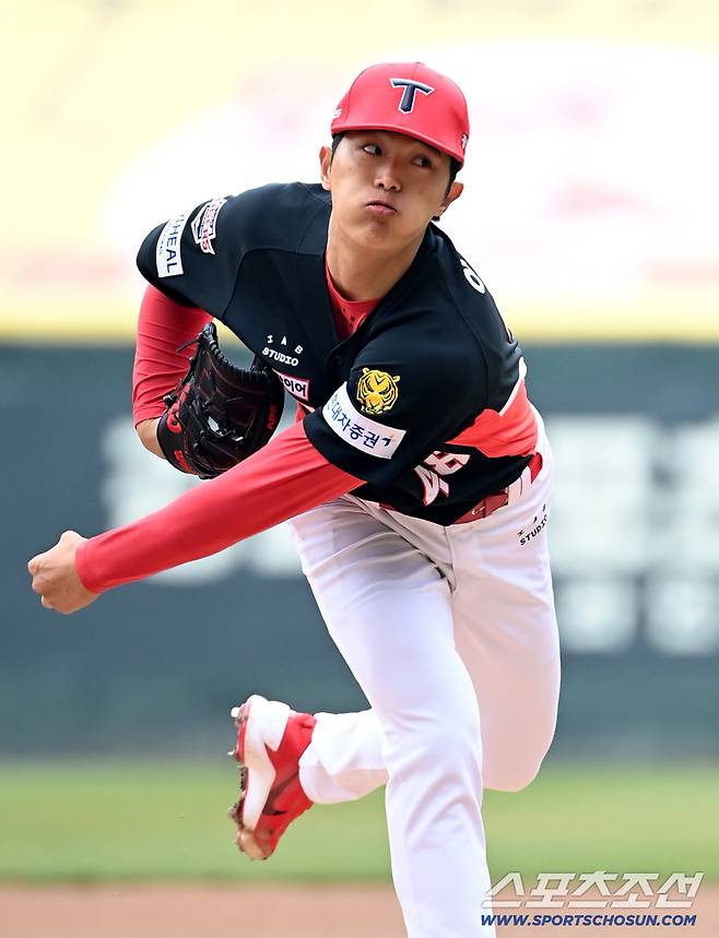 '왜 이럴까' KIA 151㎞ 에이스, 또 볼넷-볼넷-볼넷-볼넷-볼넷-볼넷…고작 2G 4⅔이닝, 답답하네