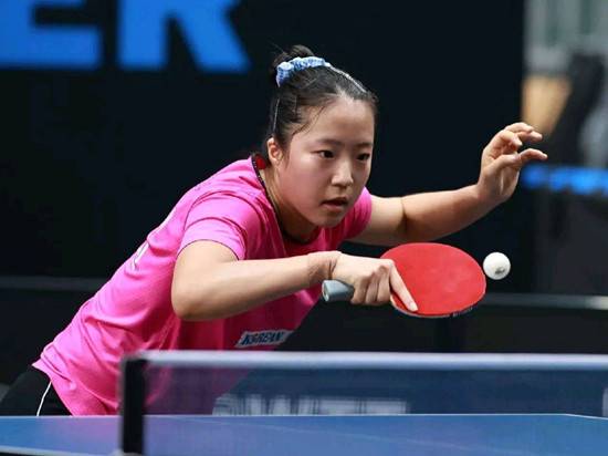 신유빈 11-0 中 세계 3위…