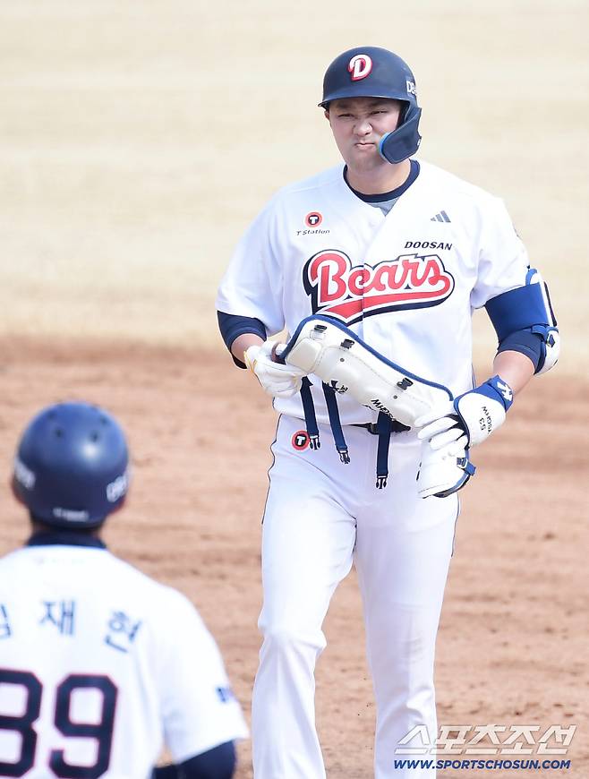 작년 타격왕이 7푼7리 타율 꼴찌...팀 타율도 최하위, 두산 물방망이 어쩌나