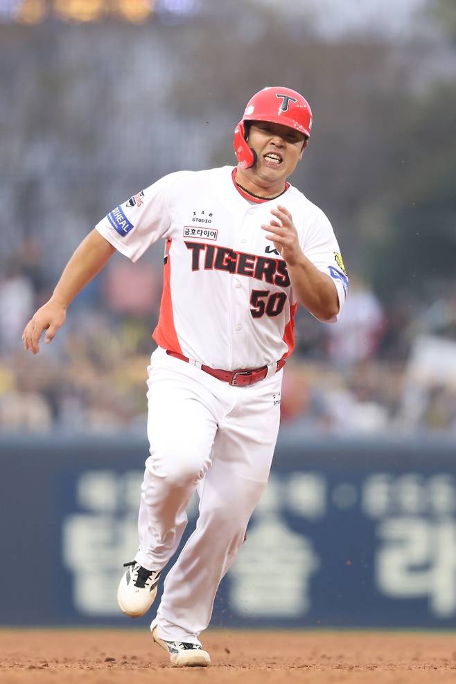 '프로 미지명→KIA 육성선수 입단' 마침내 기회 받은 2001년생 내야수…1군 데뷔전 어땠나 [광주 현장]