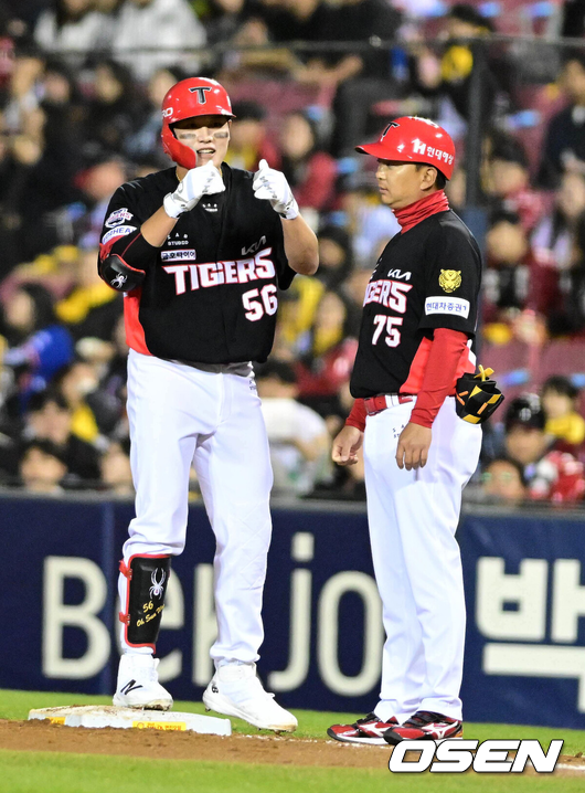 애지중지 키우던 오선우 윤도현 왜 말소했나...흘린 땀이 얼마인데 득점권 0%, 속타는 이범호의 읍참마속 [오!쎈 광주]