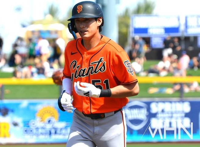 이정후, 드디어 쳤다…4경기 만에 뉴욕 메츠 상대로 안타 '쾅'