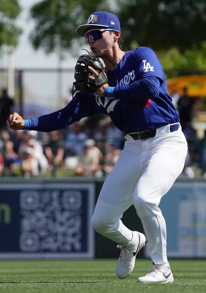 ‘ML 복귀’ 김혜성 2이닝 무실책…토론토전에선 선발출전 예고