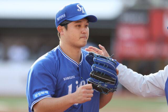 ABS가 보여요? '토종 1선발'의 완벽했던 1회…그러나 2회 5실점 눈물, 사령탑은 어떻게 봤나