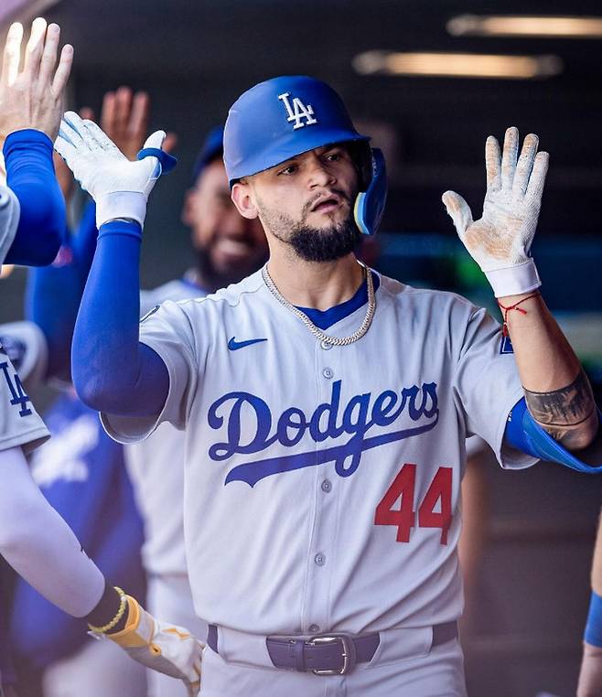 '김혜성과 경쟁하던 그 선수 맞어' 파헤스, 다저스 내 최고타자 등극…시즌 'MVP'급 활약