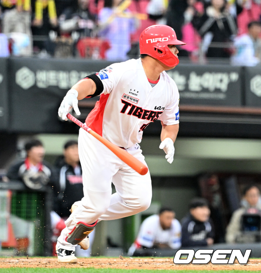 최형우 또는 강백호 느낌? KIA 새 1루수 등장인가...'OPS 1.186 무명거포' 밀어주는 이범호