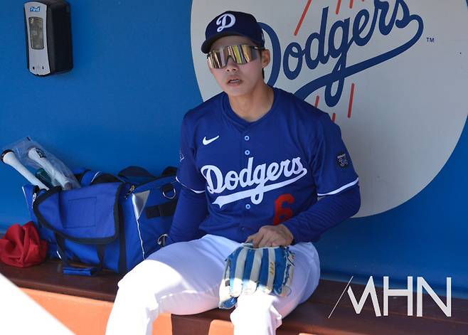 김혜성, 첫 타석부터 타구속도 167km '쾅'…토론토 '슈어저' 상대, 안타는 아직
