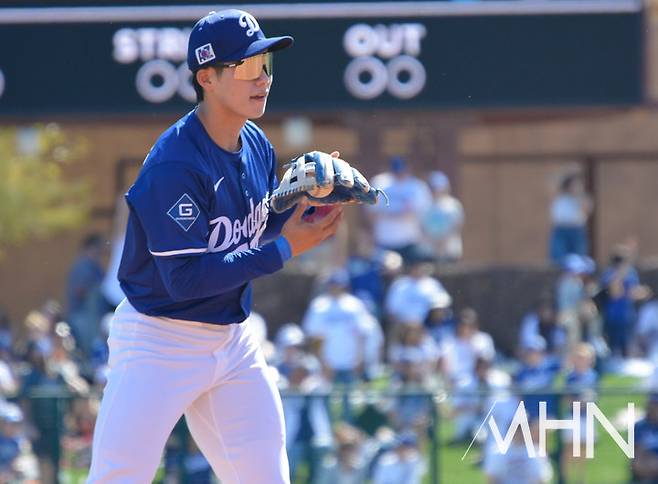 김혜성, 빅리그 시즌 첫 안타 터졌다...토론토 상대로 내야안타 '쾅'