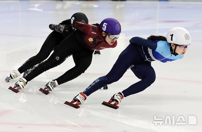 쇼트트랙 최민정, 국가대표 1차 선발전 1500m 3위…남자 1위는 김태성