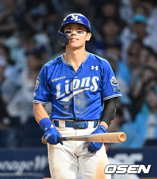 원태인 돌아오는데 3할8푼5리 타자 이탈, 왼옆구리 3.5cm 손상 '전치 3주'...박진만은 조기 복귀 예고 왜? [오!쎈 광주]