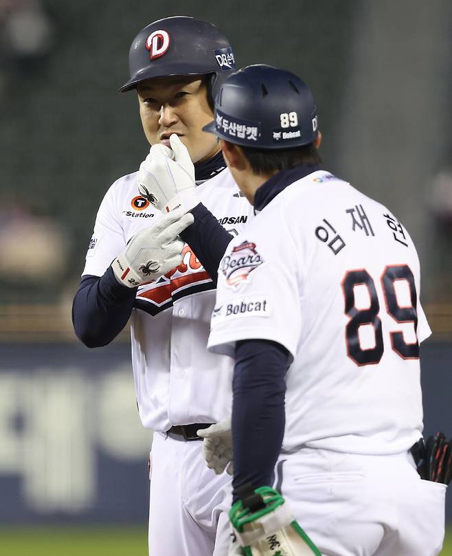 타율 0.094 추락에 포일·주루 참사까지…'국보급 안방마님' 양의지, '붙박이 4번'도 부담스럽다