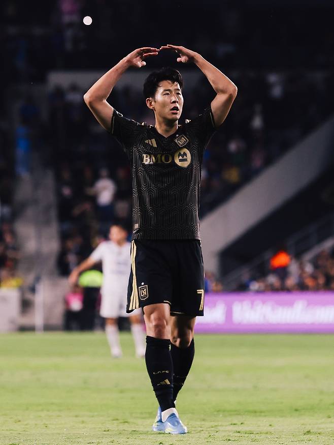 손흥민, 마수걸이 필드골 폭발...북중미 챔피언스컵에서 시즌 2호득점