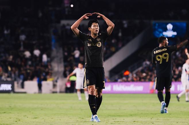 ‘손흥민 올해 첫 필드골’ LAFC, 크루스 아술 3-0 완파…챔피언스컵 4강 진출 유력