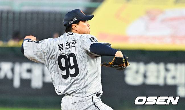 류현진 '10K 호투' 이튿날 1군 엔트리 말소…쿠싱 콜업→불펜 대기, KBO 데뷔전 나선다 [오!쎈 인천]