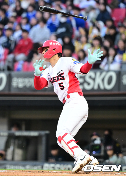 침묵의 KIA 15점 대폭발, 김도영 투런→카스트로 4타점→나성범 5타점...삼성 최형우 이틀연속 홈런 [광주 리뷰]
