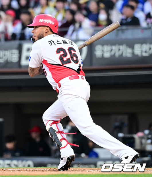 침묵의 KIA 15점 대폭발, 김도영 투런→카스트로 4타점→나성범 5타점...삼성 최형우 이틀연속 홈런 [광주 리뷰]