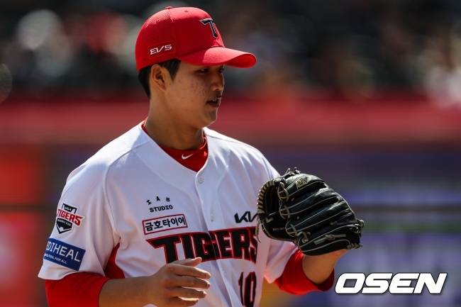 12-1 리드인데 4회도 못버티다니, 허무한 데뷔 첫 승 증발...154km 영건, 대체 무엇이 문제였나 [오!쎈 광주]