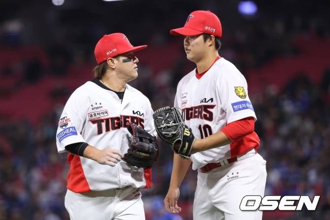 12-1 리드인데 4회도 못버티다니, 허무한 데뷔 첫 승 증발...154km 영건, 대체 무엇이 문제였나 [오!쎈 광주]