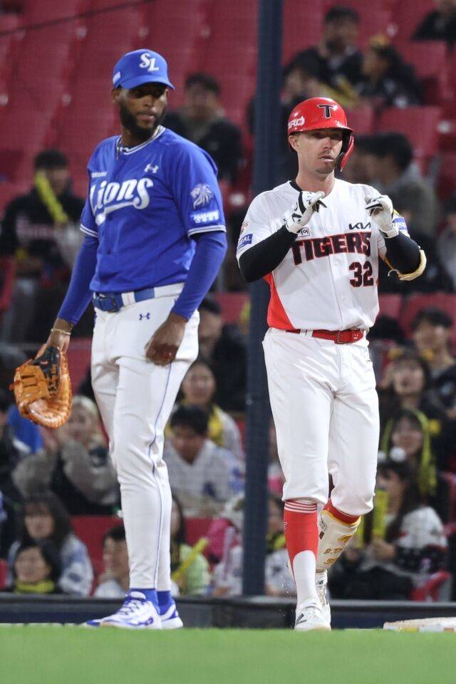 “데일이 땅볼이 좀 많아서” KIA 호주 유격수, 80억원 박찬호에게 안 뒤진다…리드오프 굳히기? 팀 리딩히터다